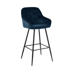 Bar chair BRITA blue