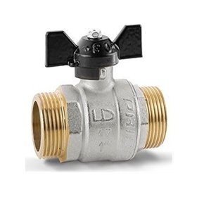 Ball valve MM 3/4'' with butterfly