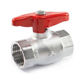 Ball valve FF 1'' with butterfly Rastelli