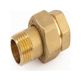 Straight conic connector MF 1''