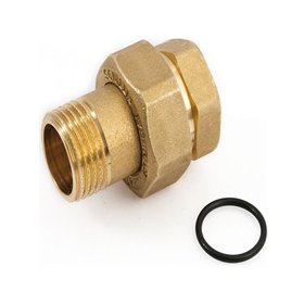 Straight o-ring connector MF 1''