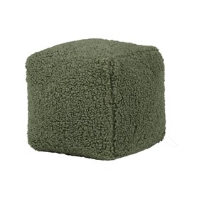 Pillow LARRY cube, 25x25x25cm, green