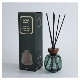 Reed diffuser HOME OASIS 180ml Black Tea & Vetiver