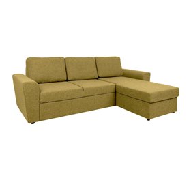 Corner sofa bed INGMAR autumn yellow