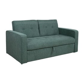 Sofa bed JORGE 2-seater, green