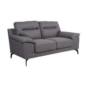 Sofa ENZO 2-seater, dark grey