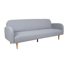Sofa bed KARIN 208x80x80cm, grey