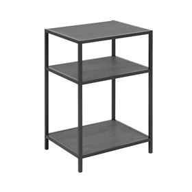 Side table SEAFORD 42x35xH63cm, black