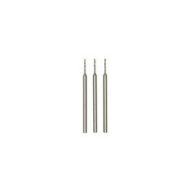Tungsten vanadium drill bits, 0.8 mm, 3 pcs.