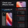 SZK£O HARTOWANE SPIGEN GLAS.TR ”EZ FIT” 2-PACK IPHONE 16 Pro / 17 / 17 Pro CLEAR