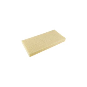 Replacement tile cleaning sponge, 280 × 140 × 30 mm, slotted