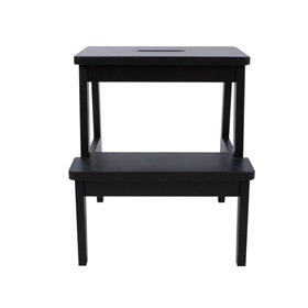 Step stool MONDEO 36x40xH43cm, black