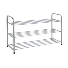 Shoe rack BENITO silver
