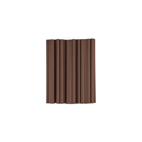 Clips for screen strips SOLID- brown