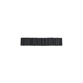 Clips for SOLID screen strips - dark grey