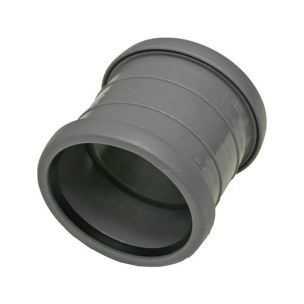 PPHT Double Socket Dn 50 White (180513)