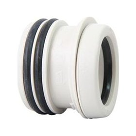 Eccentric 50mm x 32mm for pipe end PP-HT white