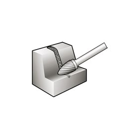 end mill G 12x25x6 wood DC