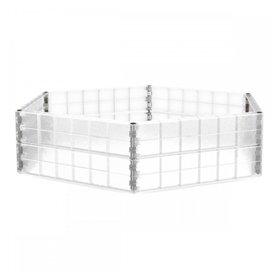 Growth transparent module for ERGO raised bed