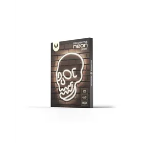 Neon PLEXI LED SKULL white FPNE07X Forever Light