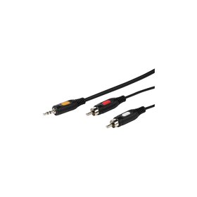 Vivanco cable 3.5mm - 2xRCA 2.5m
