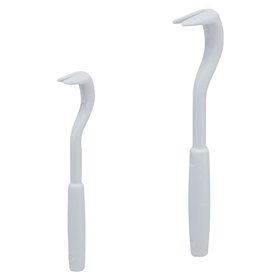 Tick remover, 2 pcs., 6–4.5 cm, white
