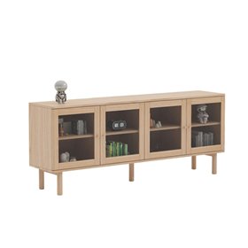 Sideboard HANSEN 160x40xH75cm, melamine