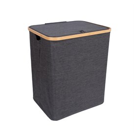 Laundry basket MAX GREY 45x36xH54cm, dark grey