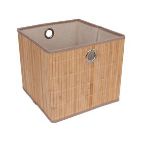 Basket MAX BAMBOO 30x30xH27cm