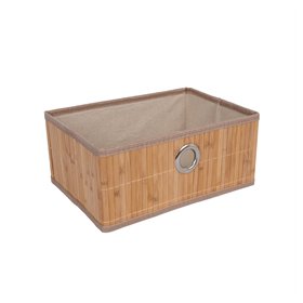 Basket MAX BAMBOO 30x21xH13cm