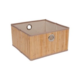 Basket MAX BAMBOO 30x30xH17cm