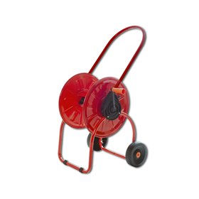 Hose reel red 1/2" 50m