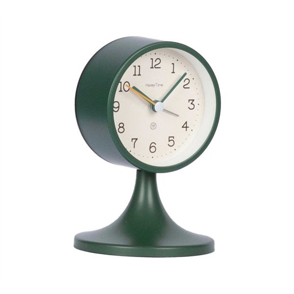 Alarm clock EVERO H14cm, green