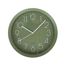 Wall clock HOLLY D30cm, green