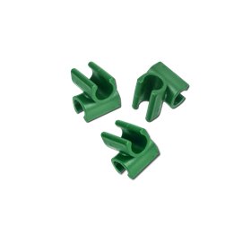 Angled connector for garden stakes 11mm - 10pcs