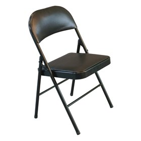 Folding chair PIKNIK black/PU
