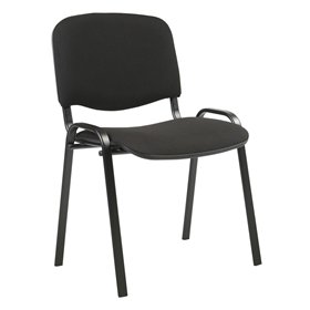 Guest chair ISO black/black