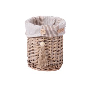 Basket WILLI STRIPE D15xH18cm