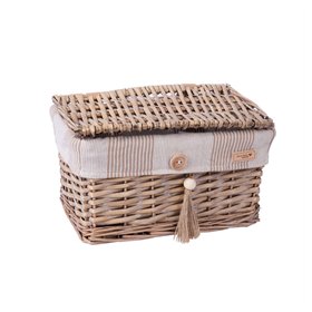 Basket WILLI STRIPE 30x20xH18cm