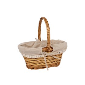 Basket MAXINE 31x23xH30cm, with a handle