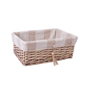 Basket WILLI STRIPE 43x30xH18cm