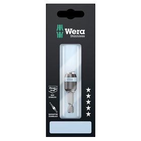 Rapidaptor stainless 1/4" bit holder WERA, 50mm