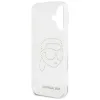 Karl Lagerfeld IML Rhinestones Karl Head - Case for iPhone 16 (transparent)