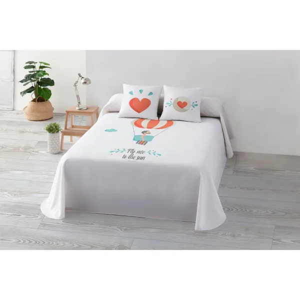 Bedspread (quilt) Decolores Globo Chico Multicolour Balloon