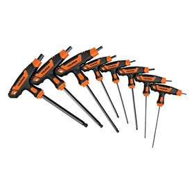 Hex key set with T-handle 2-10mm Truper®