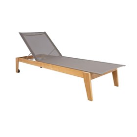 Deck chair BALI beige