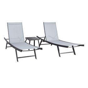 Deck chair set ARIO