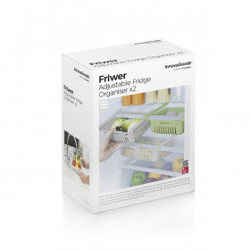 Adjustable Fridge Organiser Friwer InnovaGoods 2 Units