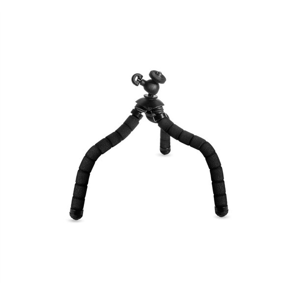 Mini tripod flexible with 1/4'' thread, for laser.