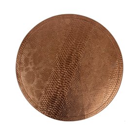 Placemat BOA D38cm, copper snake